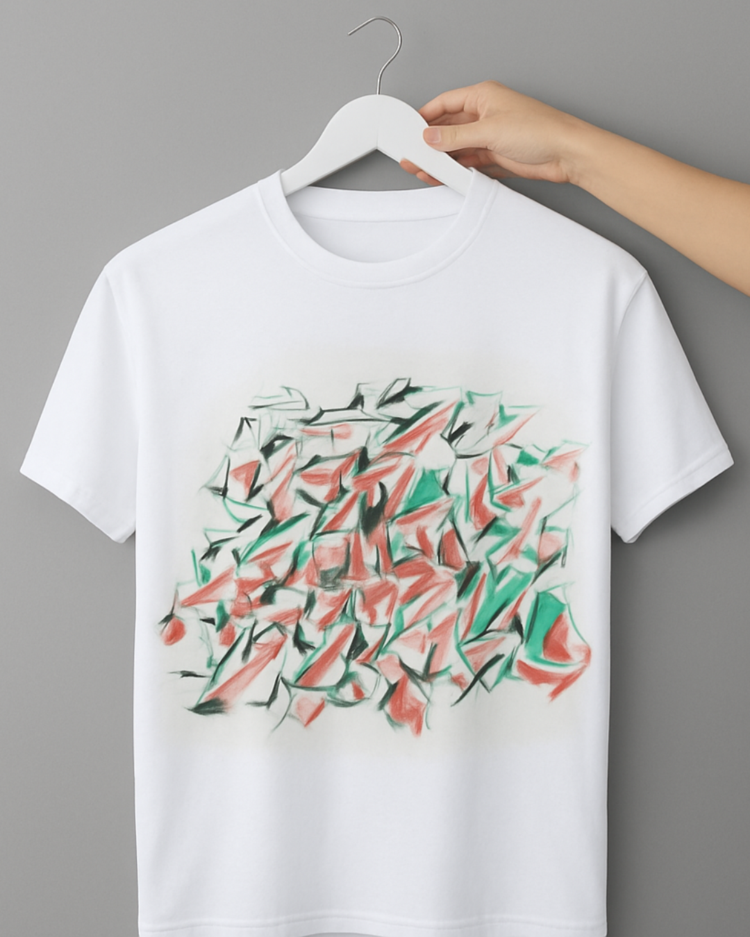 Maglietta Graffiti Art - Design Astratto Colorato